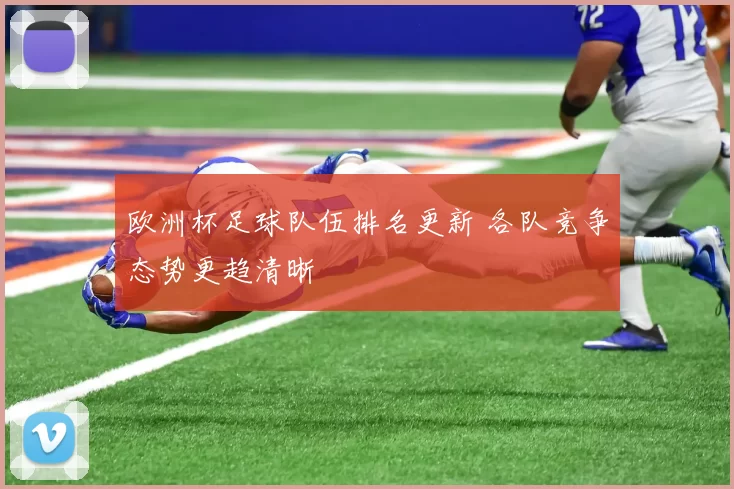 欧洲杯足球队伍排名更新 各队竞争态势更趋清晰